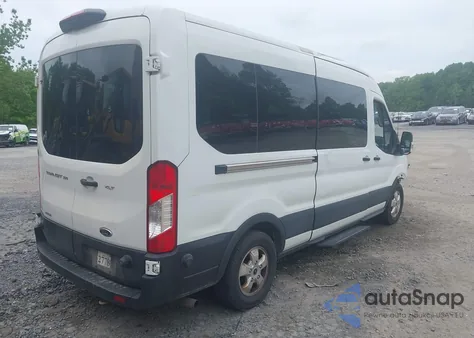 2020 Ford Transit-350 Passenger Van Xlt z USA, uszkodzony, nr VIN 1FBAX2CG9LKA95093